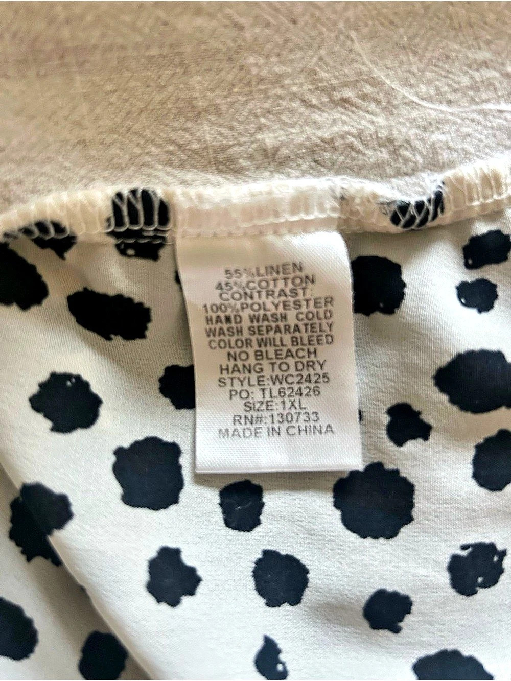 Umgee Animal Print Dress XL - Picture 4 of 6